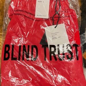Blind Trust Red Hoodie
